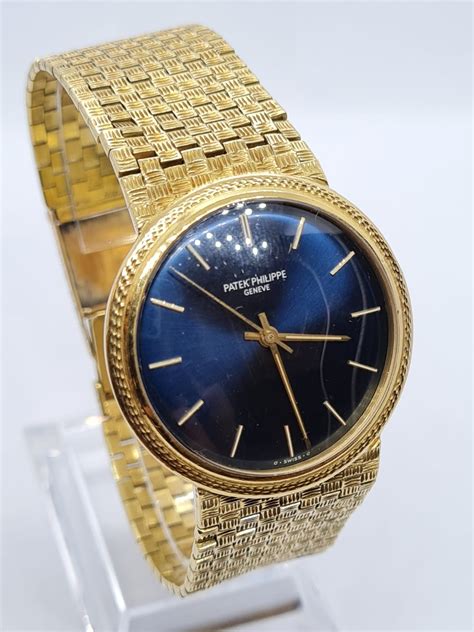 patek philippe geneve gold watch